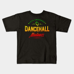 Rasta University Dancehall Madness Rasta Colors Reggae Kids T-Shirt